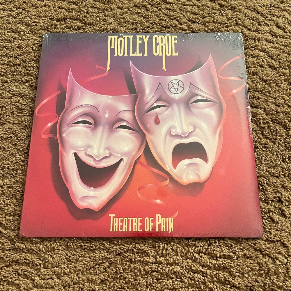 Motley Crue "Theatre of Pain" Vinyl Record